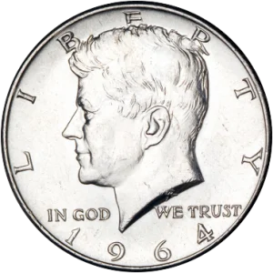 $.50 Silver Kennedy Half Dollar