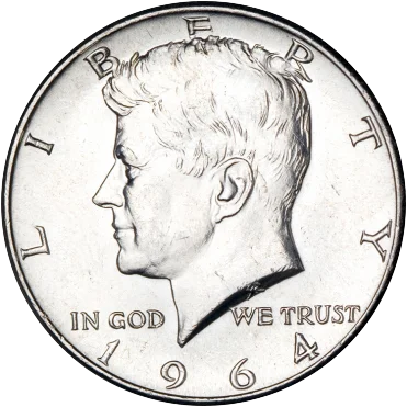 $.50 Silver Kennedy Half Dollar