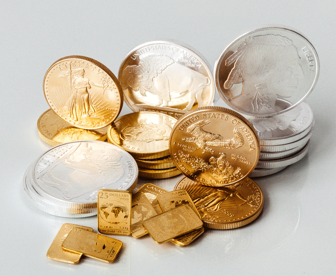 Buy Gold, Silver & Platinum  Coins & Bullion at Wholesale