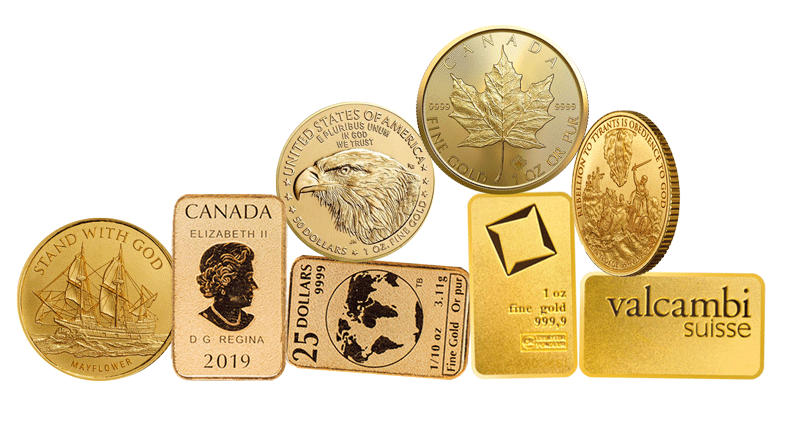 Gold Bars, Gold Rounds, Valcambi Suisse